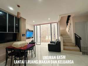 Rumah bagus 2 lantai siap huni dijual cepat di pane cideng barat lokasi di Gambir, tersedia melalui melalui situs Olx