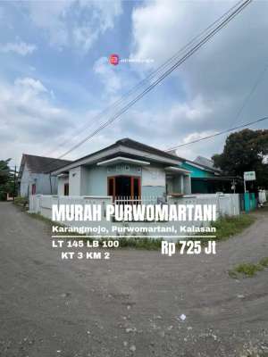 Rumah baru luas murah di karangmojo Purwomartani lokasi di Kalasan, tersedia melalui melalui situs Olx