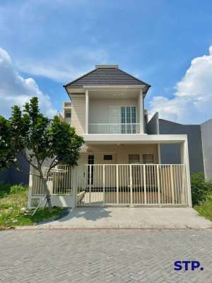 Rumah baru Puri Galaxy cluster Jasmine Courts FULL UPGRADE MARMER lokasi di Sukolilo, tersedia melalui melalui situs Olx