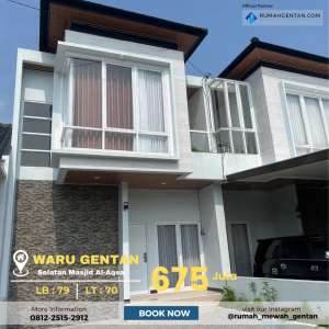 Rumah Baru Siap Huni cluster Gentan lingkungan sudah jadi lokasi di Baki, tersedia melalui melalui situs Olx