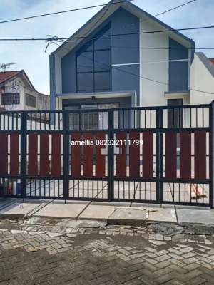 rumah baru tropodo indah waru, ready stock bonus pagar depan lokasi di Wonokromo, tersedia melalui melalui situs Olx