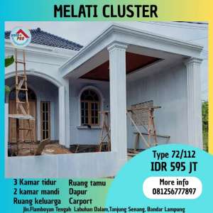 RUMAH CLUSTER SIAP HUNI DI TENGAH KOTA lokasi di Tanjung Senang, tersedia melalui melalui situs Olx