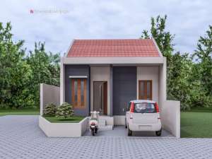 Rumah dekat Kampus UMY dalam Perumahan di Bangunjiwo Siap Bangun lokasi di Kasihan, tersedia melalui melalui situs Olx