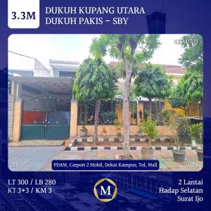 Rumah Dukuh Kupang Utara dkt Tol Satelit Mayjend Sungkono Pusat Kota lokasi di Gubeng, tersedia melalui melalui situs Olx