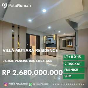 rumah furnished mutiara residence daerah citraland gama city lokasi di Percut Sei Tuan, tersedia melalui melalui situs Olx