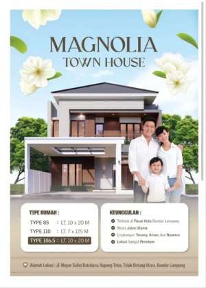 RUMAH MEWAH ELEGANT 2 LANTAI STRATEGIS TELUK BETUNG BANDAR LAMPUNG lokasi di Sukarame, tersedia melalui melalui situs Olx