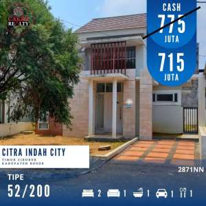 Rumah Mewah Luas 200 TURUN HARGA MURAH BANGET 2871NN lokasi di Cileungsi, tersedia melalui melalui situs Olx