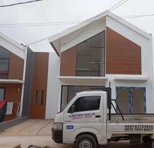 Rumah minimalis modern, akses mobil bebas banjir di Depok lokasi di Kelapa Gading, tersedia melalui melalui situs Olx