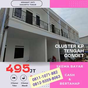 Rumah Murah Condet Kramat Jati Akses Mobil Dekat Jakarta Selatan lokasi di Kramat Jati, tersedia melalui melalui situs Olx