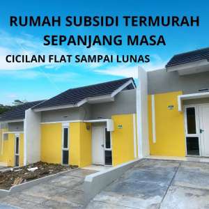 Rumah murah subsidi cicilan kpr seharga ngontrak ciseeng bogor lokasi di Ciseeng, tersedia melalui melalui situs Olx