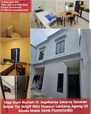 Rumah Siap Huni Di Jagakarsa Jaksel Dekat Tol Brigif Stasiun Lenteng A lokasi di Jagakarsa, tersedia melalui melalui situs Olx