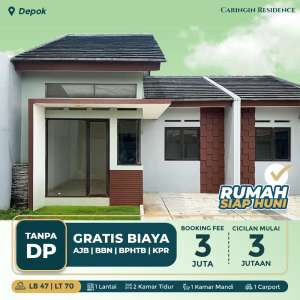 Rumah Siap Huni Termurah di Kota Depok lokasi di Pancoran Mas, tersedia melalui melalui situs Olx