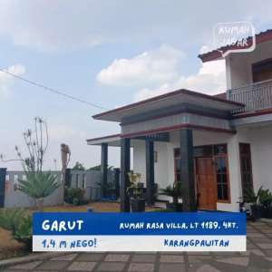 Rumah Villa Bagus di Jual di Karangpawitan Garut lokasi di Karangpawitan, tersedia melalui melalui situs Olx