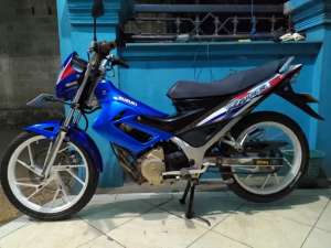 Jual bekas Satria Fu 150 cbu Thailand 2005,lokasi di Pondok Aren