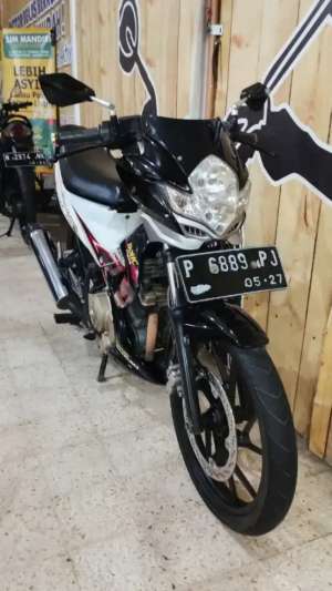 Jual bekas SATRIA FU 2012 MANTAP POLLNON KREDIT,lokasi di Sumber Sari