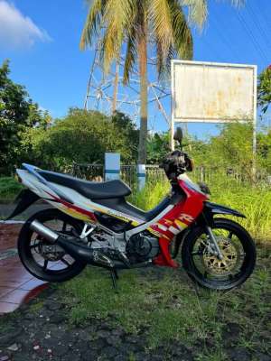 Jual bekas Satria Hiu 120 RU LSCM 2005 Merah Putih,lokasi di Tangerang