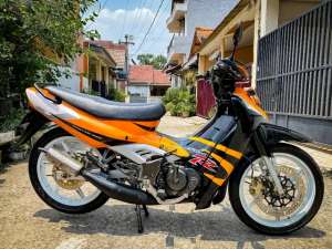 Jual bekas Satria R 120 SS lengkap akur, restorasi,lokasi di Cibinong