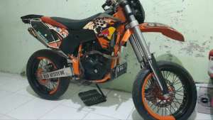 Jual bekas Scorpio Full Modif Supermoto,lokasi di Cempaka Putih