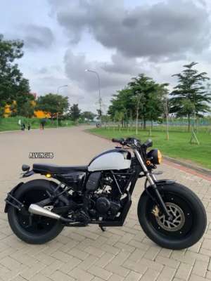 Jual bekas Scrambler,Japstyle Custom Byson,lokasi di Pulo Gadung