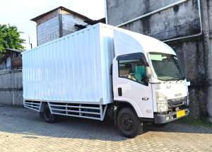 Jual bekas segar 4 roda BARU 6 ban long cdd Isuzu elf box besi 2023 NMR 81 L bok,lokasi di Jakarta DKI