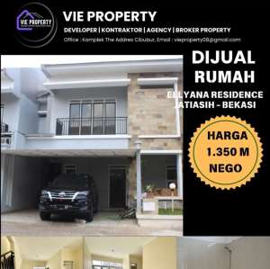 Siap Huni Rumah di Jatiasih Bekasi dekat pintu Tol lokasi di Jatiasih, tersedia melalui melalui situs Olx