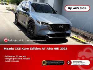 Jual bekas SUNROOFMazda CX5 CX-5 CX 5 Kuro Edition AT Abu 2022 2023,lokasi di 
