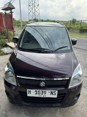 Jual bekas Suzuki Karimun Wagon R 2014 Burgundy Manual,lokasi di 