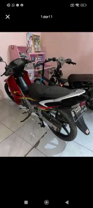 Jual bekas Suzuki satria hiu LSCM,lokasi di Panongan