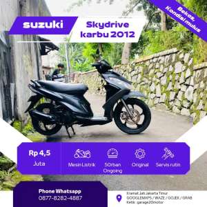 Jual bekas Suzuki skydive 110 cc karbu,lokasi di Beji