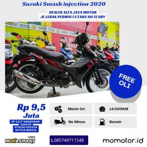 Jual bekas Suzuki Smash injection 2020. Cicilan 428x36,lokasi di Sukolilo
