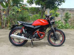Jual bekas Suzuki Thunder 125 Custom Cafe Racer,lokasi di Ponorogo