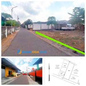 tanah area jalan kabupaten dekat BMKGA Sangat strategis lokasi di Mlati, tersedia melalui melalui situs Olx