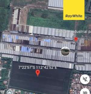Tanah Di Pergudangan Ritzgate Gedangan Sidoarjo lokasi di Gedangan, tersedia melalui melalui situs Olx
