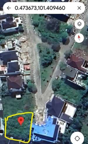 Tanah kav perumahan elit BELLA VISTA GARDEN lokasi di Tampan, tersedia melalui melalui situs Olx