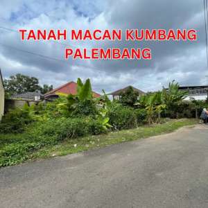 TANAH MACAN KUMBANG PALEMBANG SIAP BANGUN lokasi di Kemuning, tersedia melalui melalui situs Olx