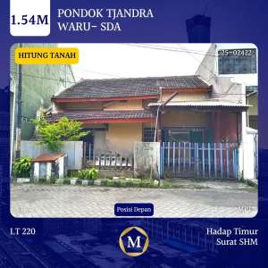 Tanah Murah Pondok Tjandra Indah Lama Waru Wadungasri dkt Tropodo lokasi di Gubeng, tersedia melalui melalui situs Olx