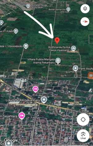 Tanah murah sertifikat jalan darma bakti ujung lokasi di Pekanbaru Kota, tersedia melalui melalui situs Olx
