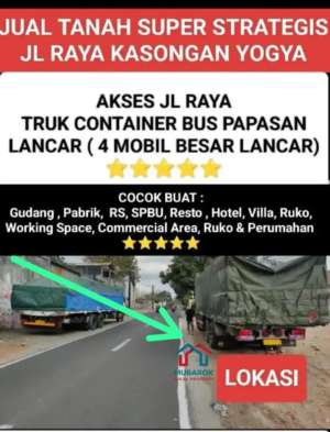 Tanah Murah Strategis zona Komersil dan industri di Kasongan lokasi di Kasihan, tersedia melalui melalui situs Olx