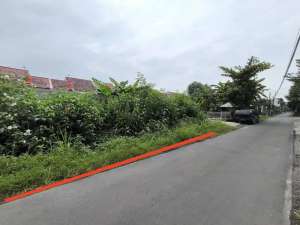 Tanah pinggir jalan raya Ngemplak Kartasura strategis utk usaha lokasi di Kartasura, tersedia melalui melalui situs Olx