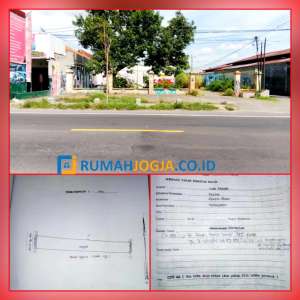 tanah sangat strategis jalan raya klaten cocok gudang usaha lokasi di Klaten Selatan, tersedia melalui melalui situs Olx