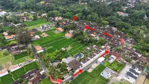 Tanah Ubud Serenity Lembah Rimba Dan Sungai Pejeng Ubud Bali lokasi di Ubud, tersedia melalui melalui situs Olx