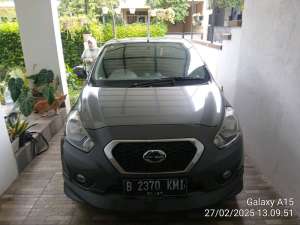 Jual bekas TDP 12JTDatsun GO T Active MT 2016 Abu-abu,lokasi di Jawa Barat