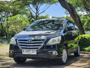 Jual bekas TDP.25.JTKM.68.RB INNOVA V 2.0 AT BENSIN 2014 HITAM SUPER SEGER,lokasi di 