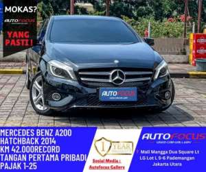 Jual bekas Tdp35JT Pemakaian terawat Mercedes Benz Mercy A200 A 200 2014,lokasi di 