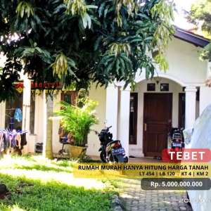 TEBET - HANYA HITUNG HARGA TANAH SUPER DUPER MURAH AKSES 2 MOBIL lokasi di Tebet, tersedia melalui melalui situs Olx
