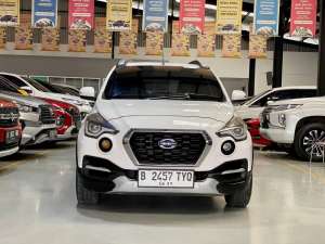 Jual bekas Termurah Datsun Cross 2018 CVT putih pajak panjang,lokasi di 