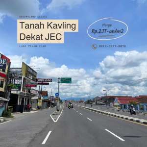 Timur JEC, Harga 2 Jutaan, Tanah Dijual Jogja lokasi di Kotagede, tersedia melalui melalui situs Olx