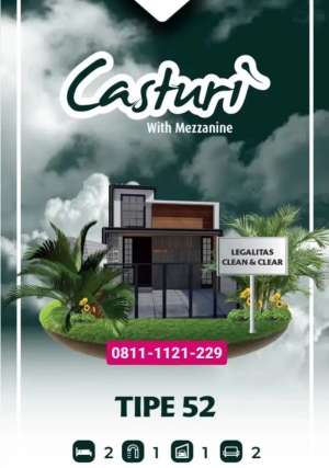 Townhouse 2 Lantai Free DP 7 Menit ke LRT Cibubur 10 Menit Tol Cibubur lokasi di Cimanggis, tersedia melalui melalui situs Olx