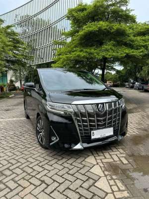 Jual bekas Toyota Alphard 2018 G ATPM Hitam,lokasi di 