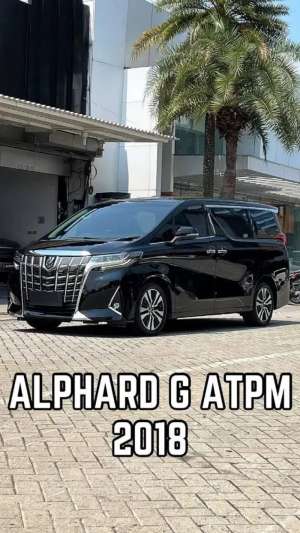 Jual bekas Toyota Alphard 2018 GOOD CONDITION,lokasi di 